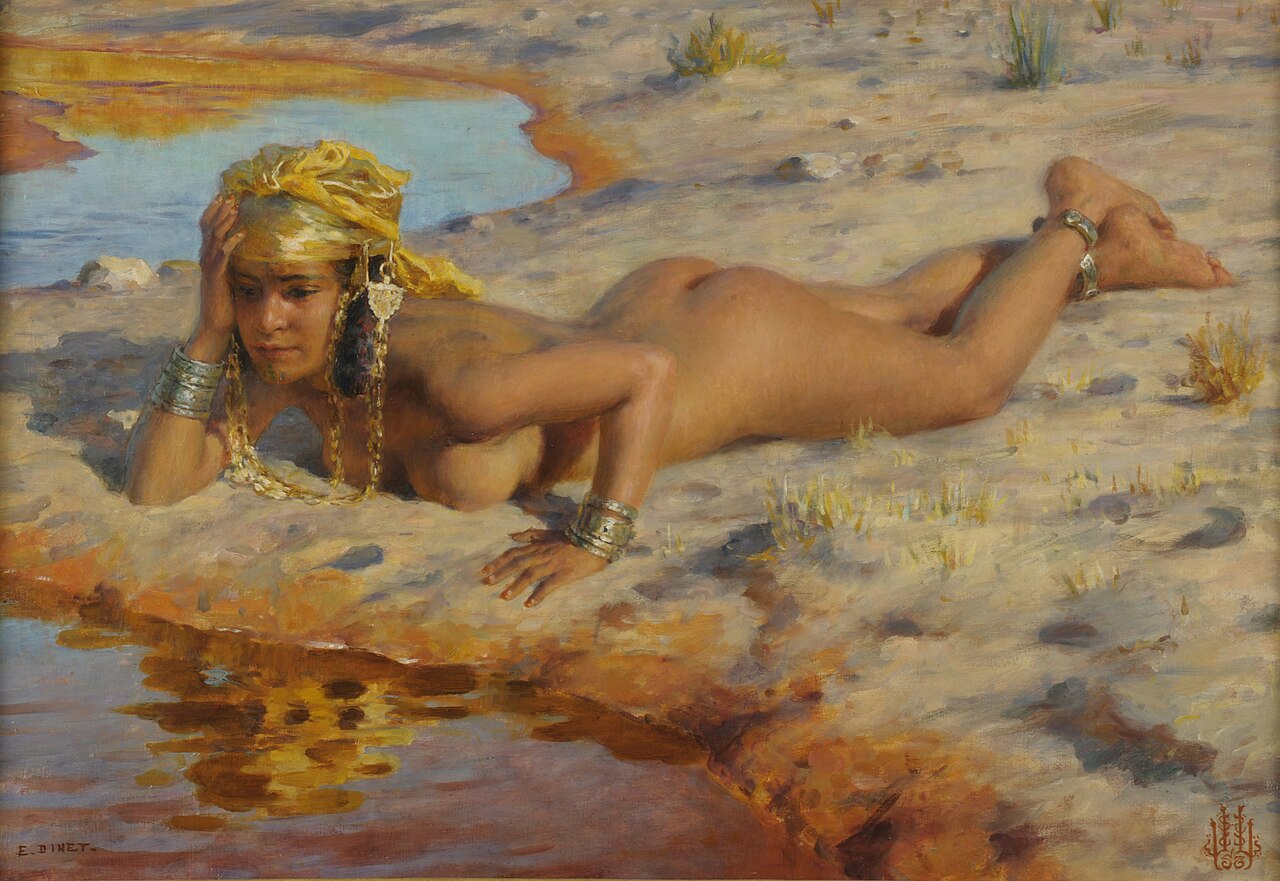 Sulle rive del wadi - Musée des Beaux, Arts de Reims